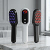 Electric Head Massager Magnetic Therapy Hair Growth Comb Blue Red Light Scalp Massage Brush Relieve Fatigue Pressure LED Display