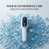 Electric Head Massager Magnetic Therapy Hair Growth Comb Blue Red Light Scalp Massage Brush Relieve Fatigue Pressure LED Display